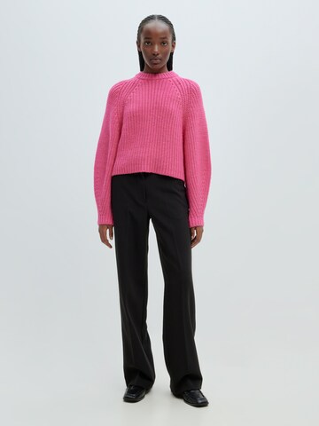 EDITED Sweter 'Martje' w kolorze różowy