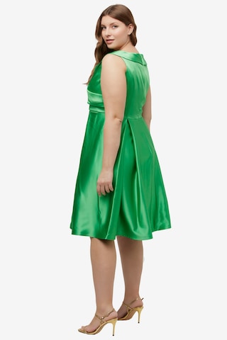 Robe de cocktail Ulla Popken en vert