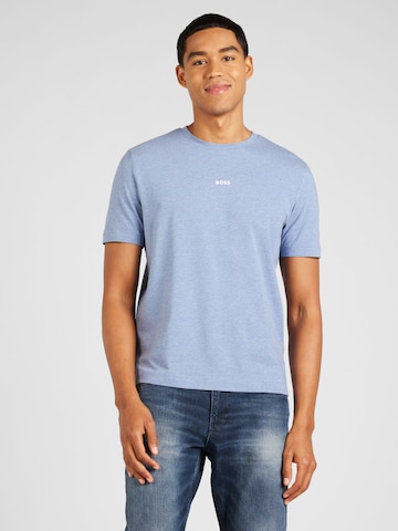 BOSS Orange T-Shirt 'Chup' in Blau: predná strana