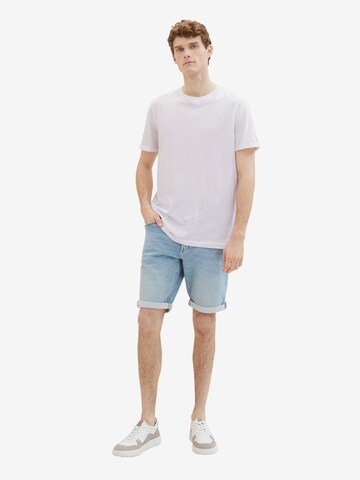 TOM TAILOR Regular Shorts 'Josh' in Blau