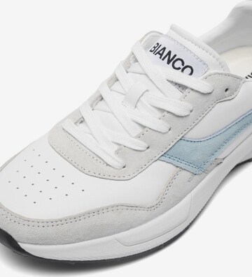 Bianco Sneaker low in Blau