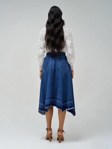Salsa Jeans Rok 'True' in Blauw