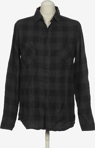 Urban Classics Button Up Shirt in L in Grey: front