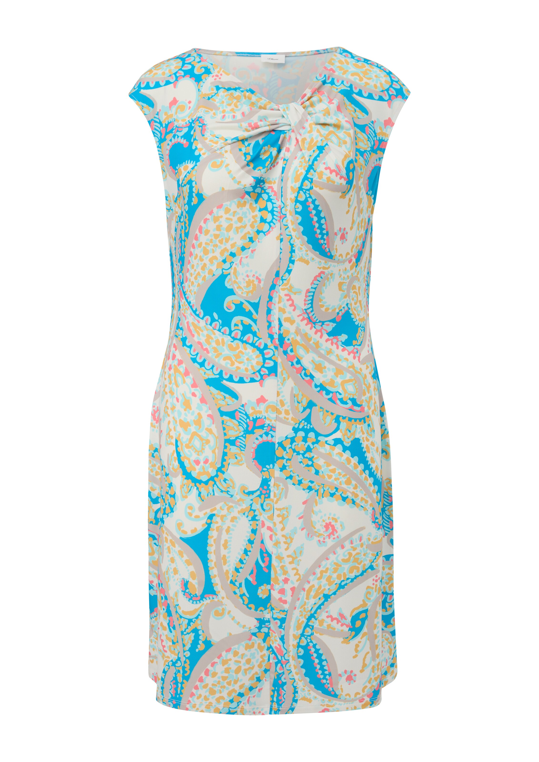 s.Oliver BLACK LABEL Kleid in Beige: Vorderseite