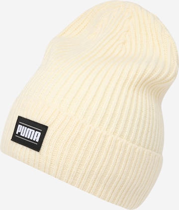 PUMA - Gorra en blanco: frente