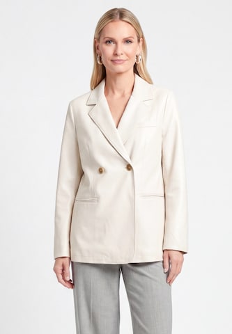 Blazer usha WHITE LABEL en beige : devant
