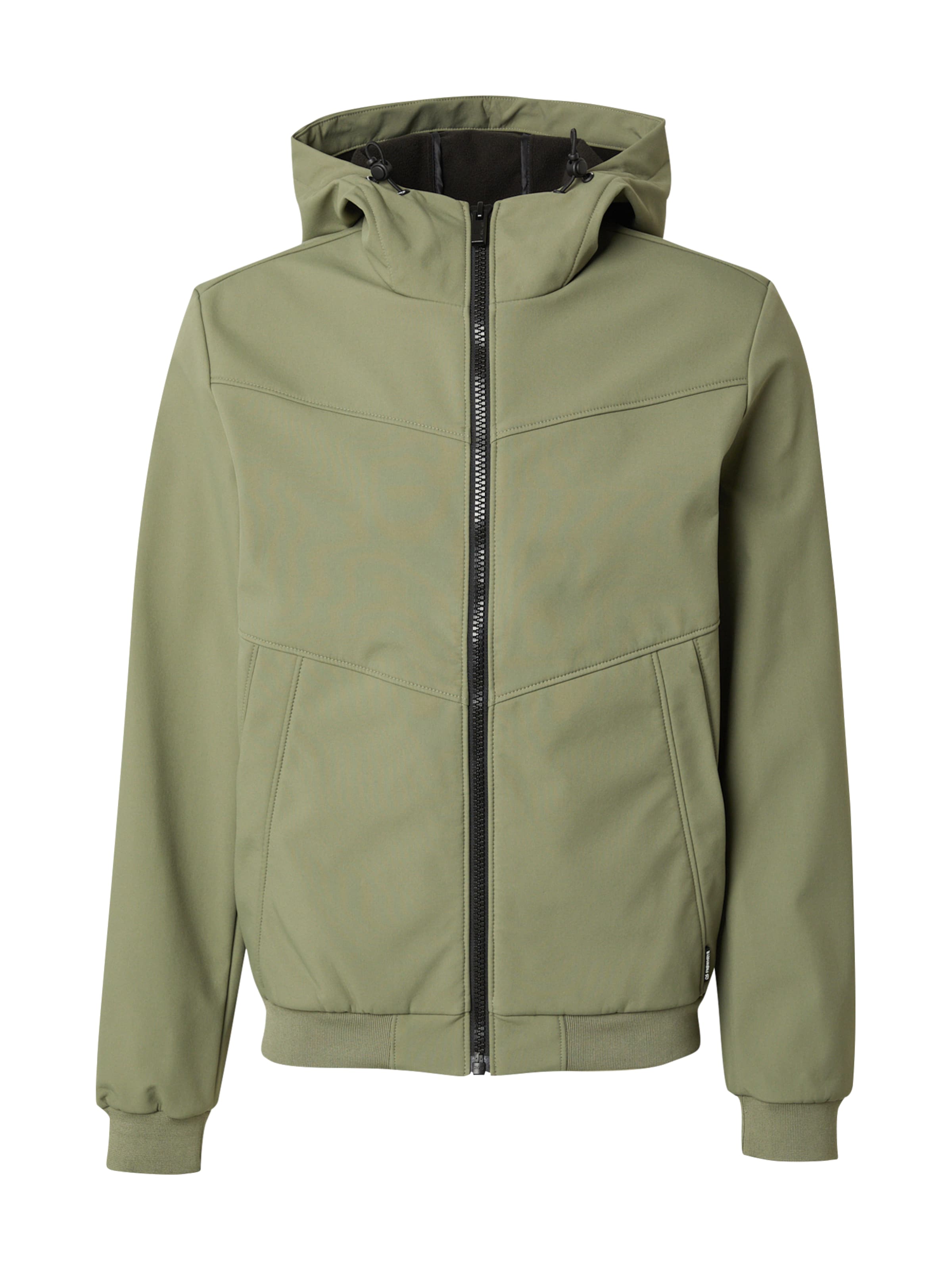 QS Демисезонная куртка в Зеленый: спереди