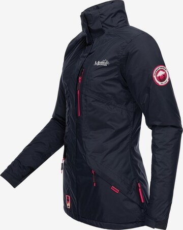 MARIKOO Weatherproof jacket 'Rabeaa' in Blue