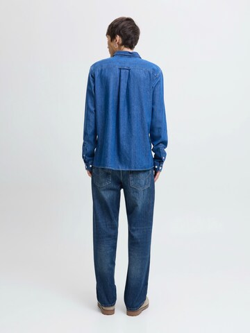 Loosefit Jean 'JJIEDDIE JJORIGINAL AM 769' JACK & JONES en bleu