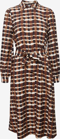 b.young Shirt Dress 'IBINE' in Brown: front
