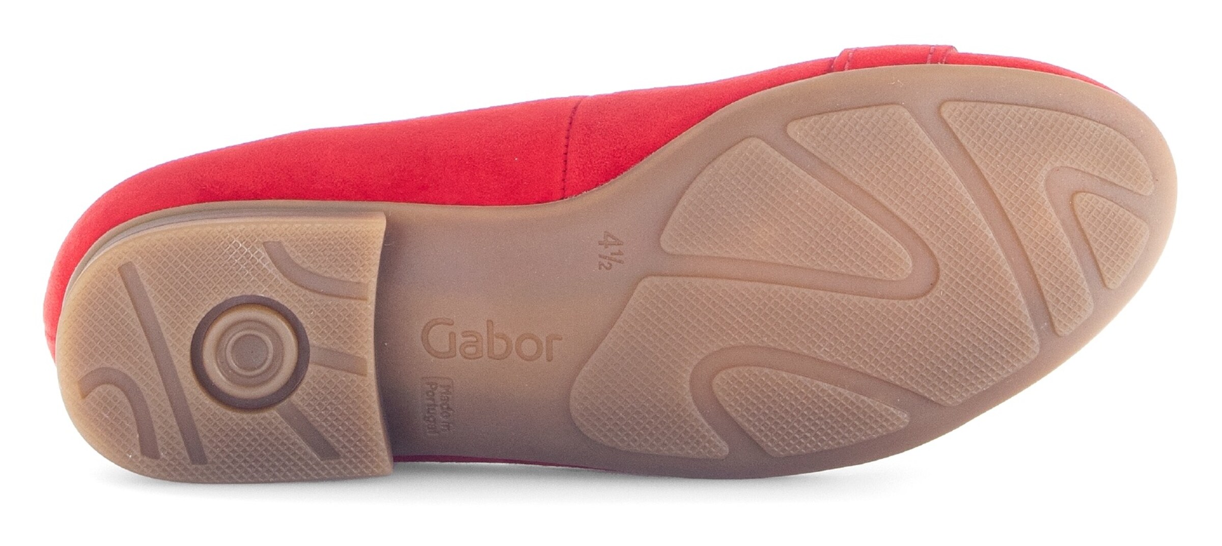 GABOR Ballet Flats in Red