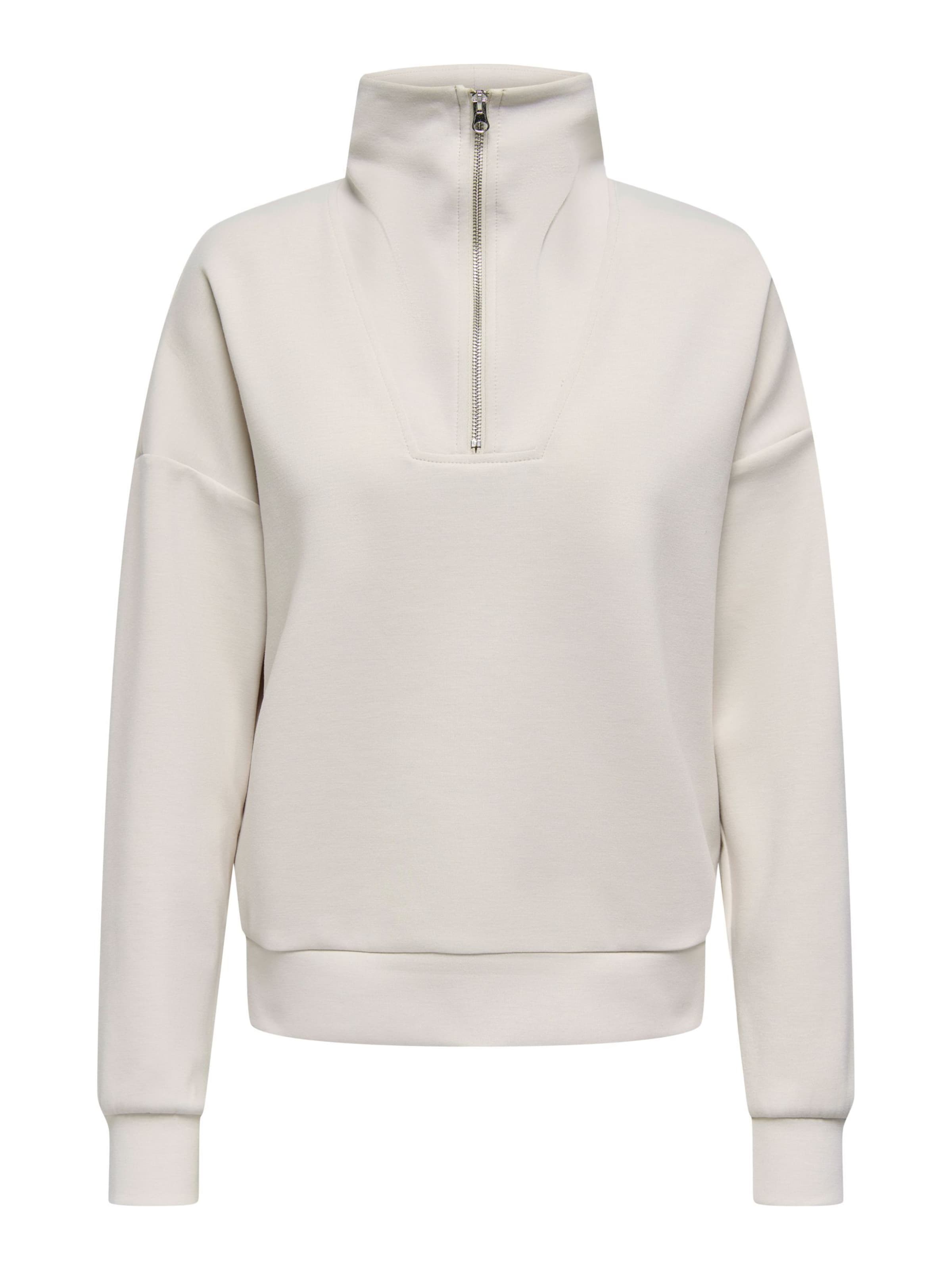 ONLY PLAY Športová mikina &#x27;ONPLounge&#x27; - Béžová: predná strana