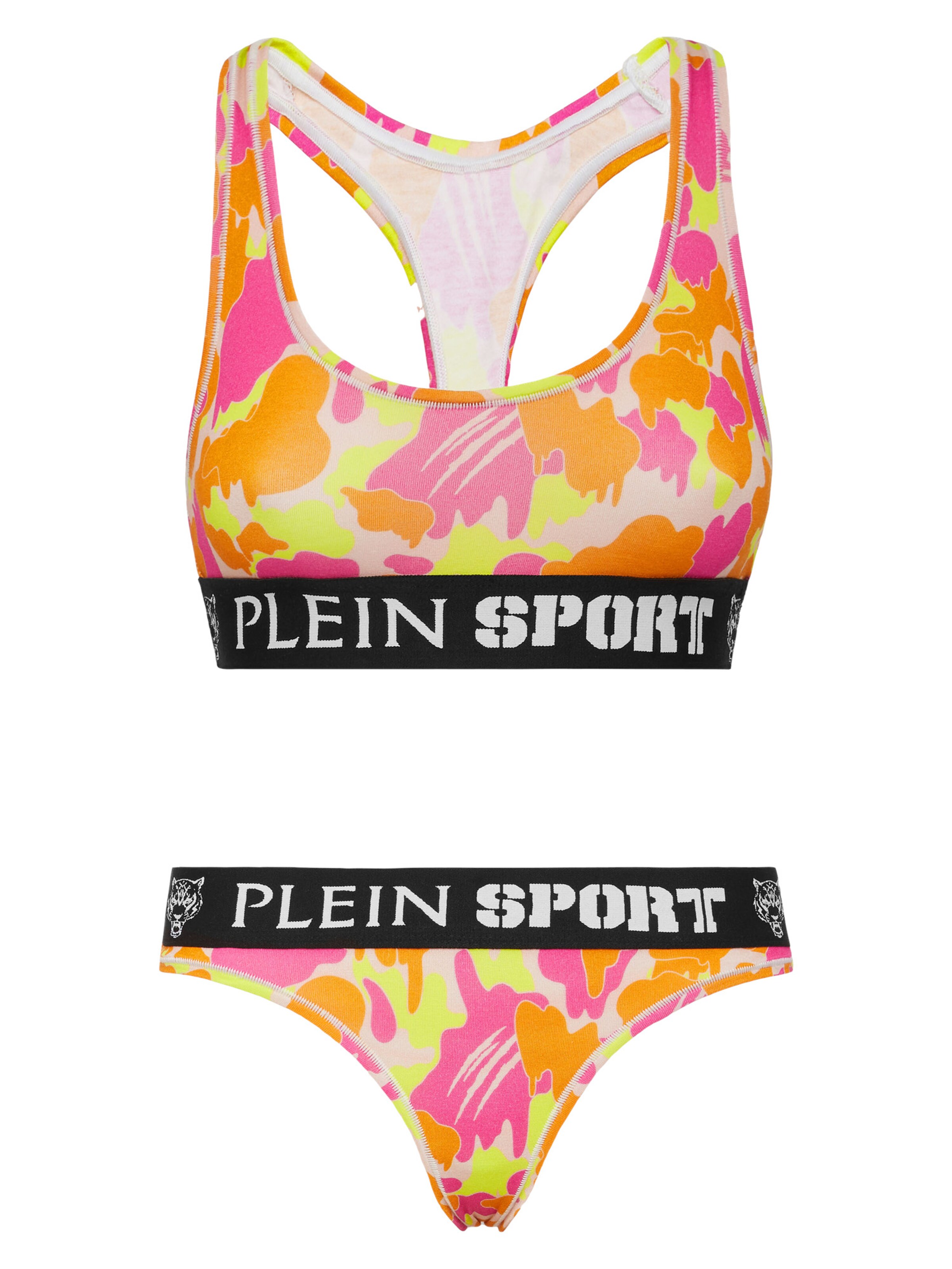 Plein Sport Bralette Underwear sets in Pink: front