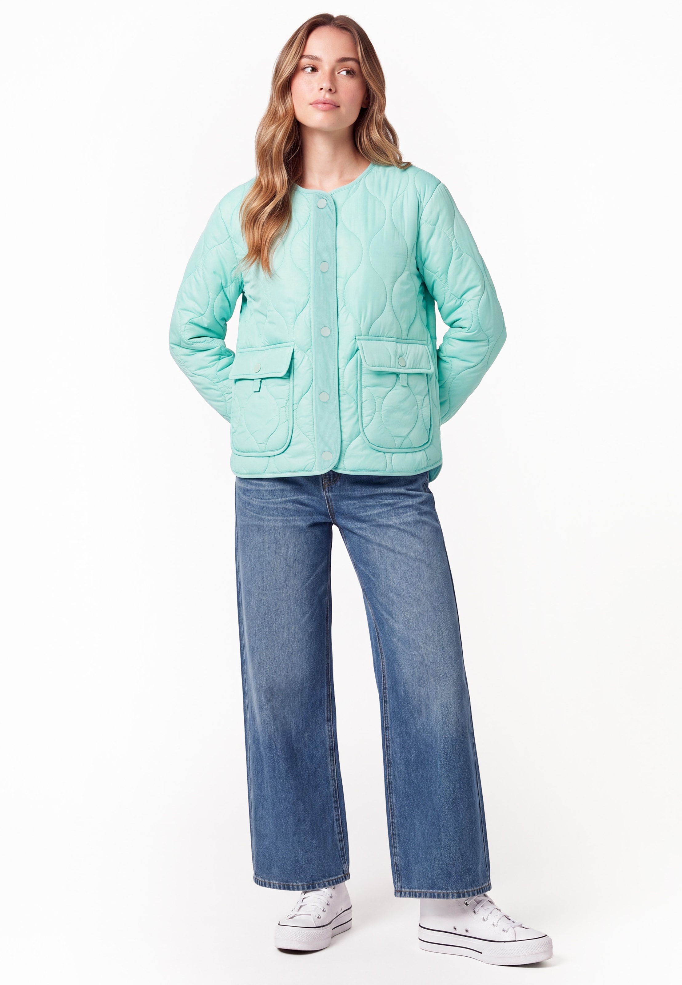 MYMO - Chaqueta de entretiempo en azul