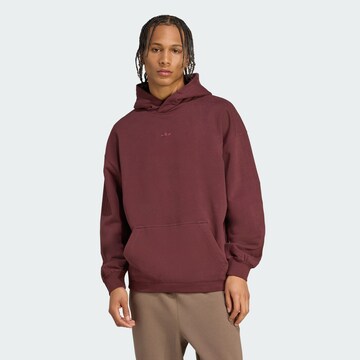 Bluză de molton 'Premium Essentials' de la ADIDAS ORIGINALS pe roșu: față