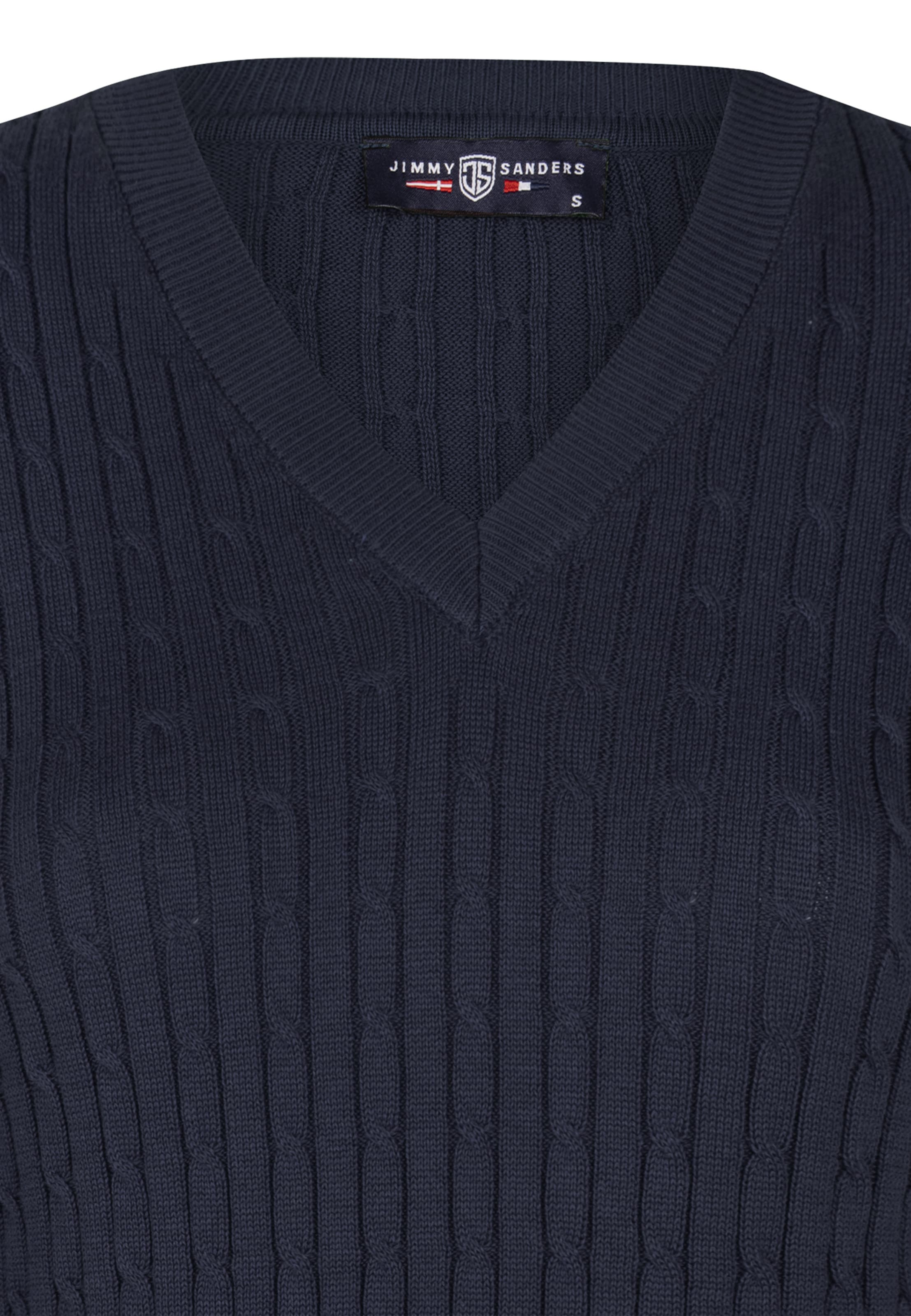 Jimmy Sanders Pulover | modra barva
