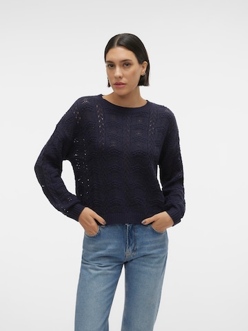 VERO MODA Sweater 'ARLET' in Blue