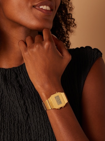 CASIO Digital watch 'Einfach' in Gold