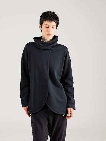 NIKE - Sweatshirt de desporto em preto: frente