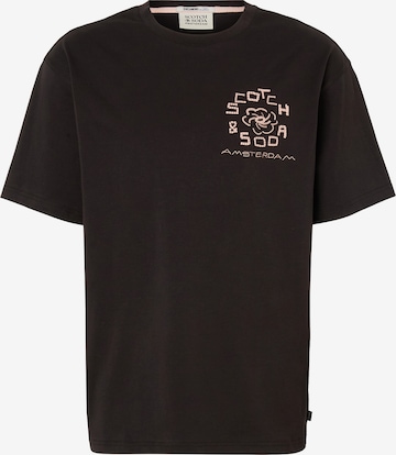 SCOTCH & SODA Koszulka w kolorze czarny: przód