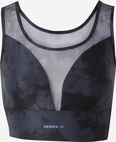 NEBBIA Urheilurintaliivit 'IMPACT 478' värissä basaltinharmaa / musta, Tuotenäkymä