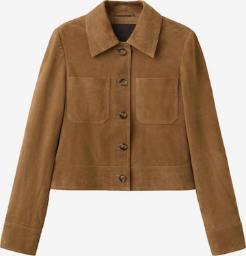 MANGO Between-Season Jacket 'Avignon' in Yellow: front