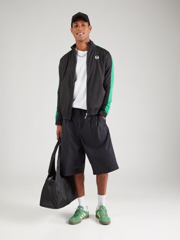 Sergio Tacchini Overgangsjakke 'CARLO' i sort