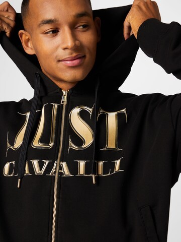 Just Cavalli Sweatjacke in Schwarz