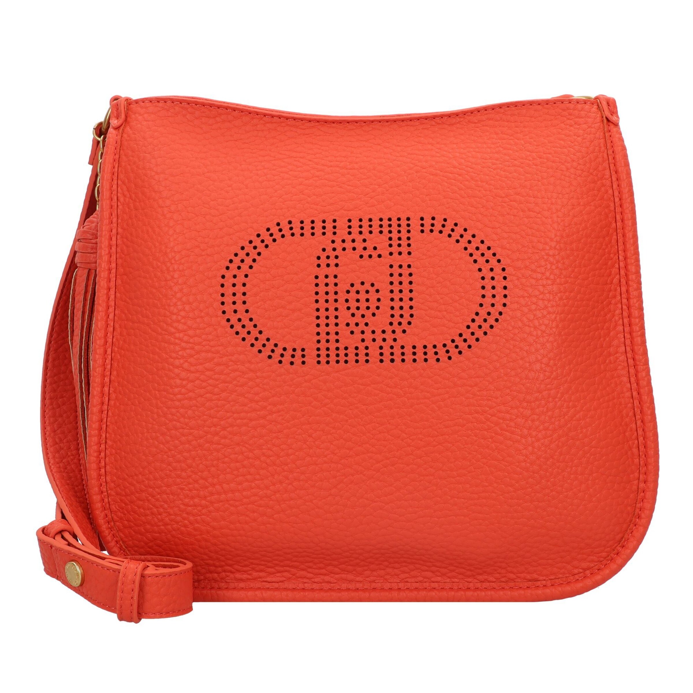 Borsa a spalla 'Ama' di Liu Jo in arancione: frontale