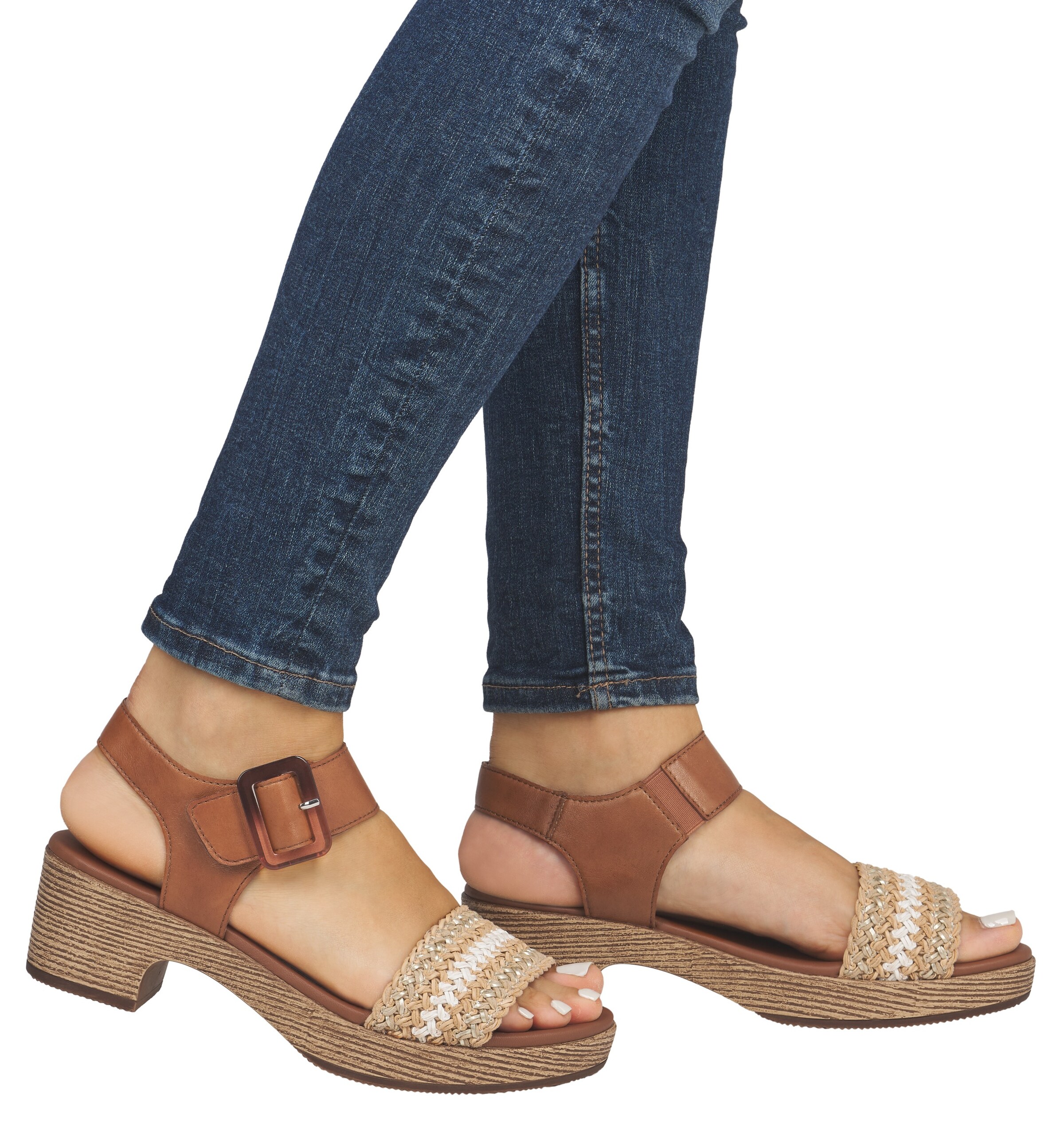 REMONTE Sandals in Brown