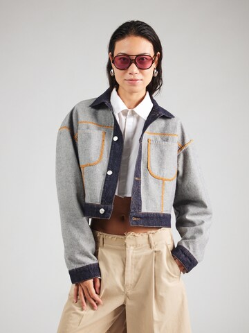 Moschino Jeans Prechodná bunda - Modrá: predná strana