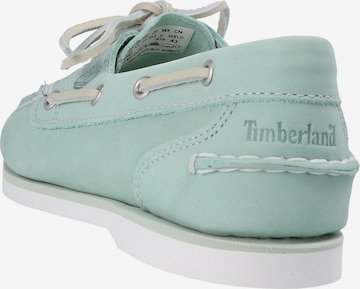TIMBERLAND Mocassins 'Classic Boat Amherst 2 Eye' in Groen