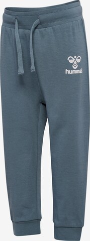 Effilé Pantalon Hummel en bleu