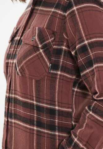 Whistler Regular fit Athletic button up shirt 'Jamba' in Red