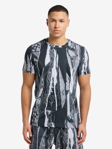 Carlo Colucci T-Shirt 'Egon' in Schwarz: Vorderseite