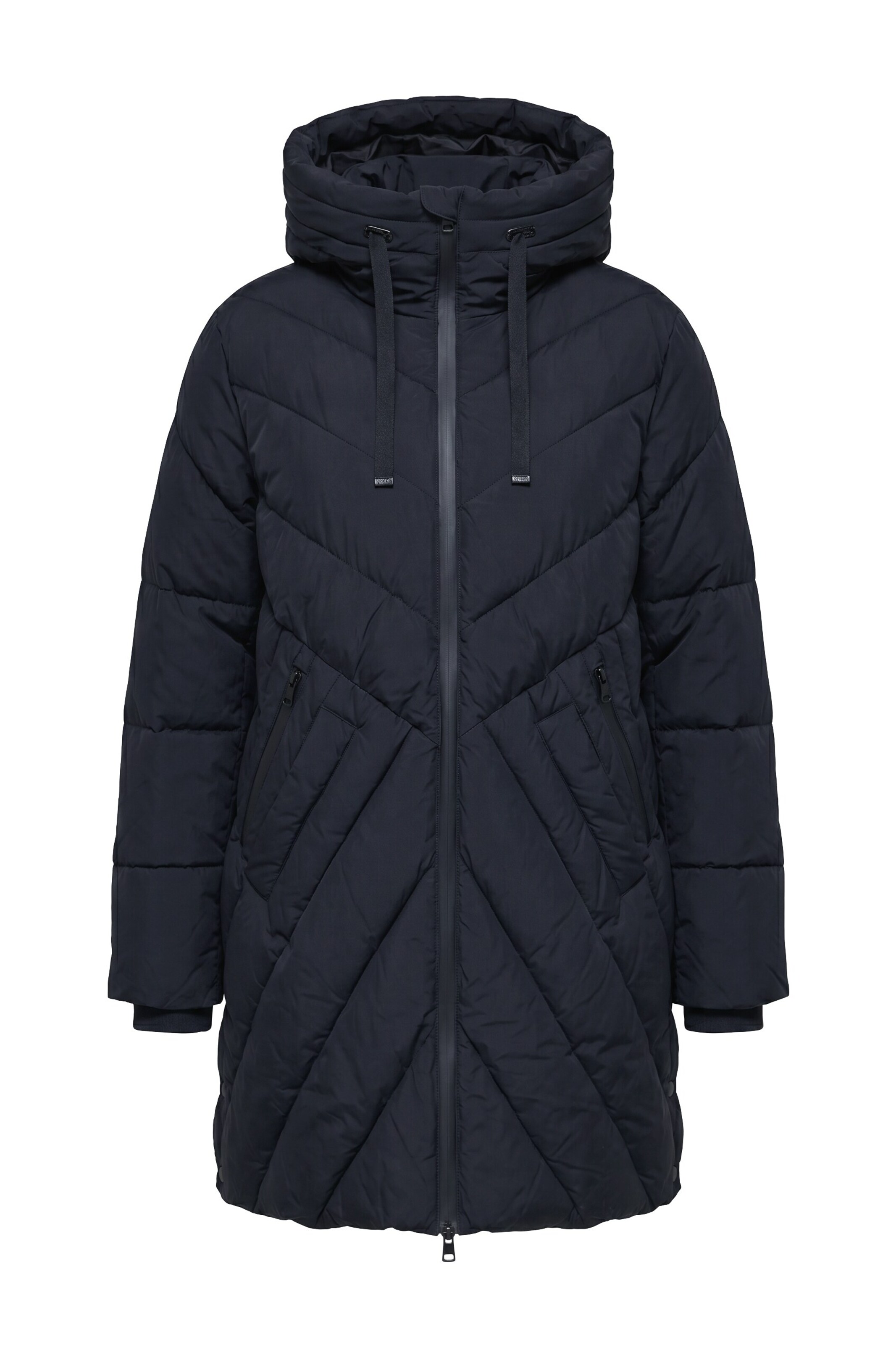Ulla Popken Winterjacke in M-L in schwarz, Produktansicht
