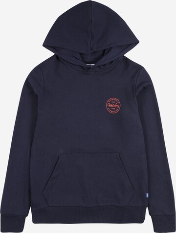 Jack & Jones Junior Sweatshirt 'Shark' i blå: framsida