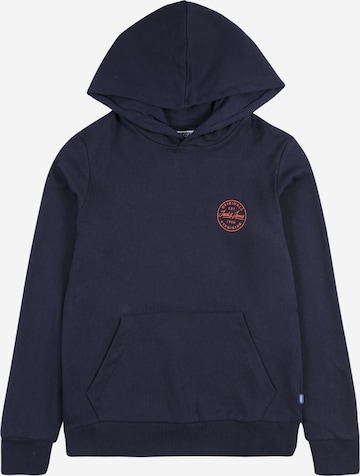 Sweat 'Shark' Jack & Jones Junior en bleu : devant