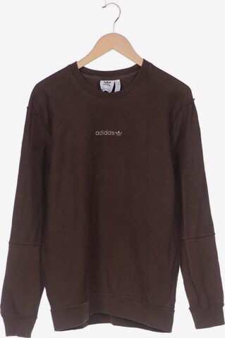 ADIDAS ORIGINALS Sweatshirt & Zip-Up Hoodie in M in Brown: front
