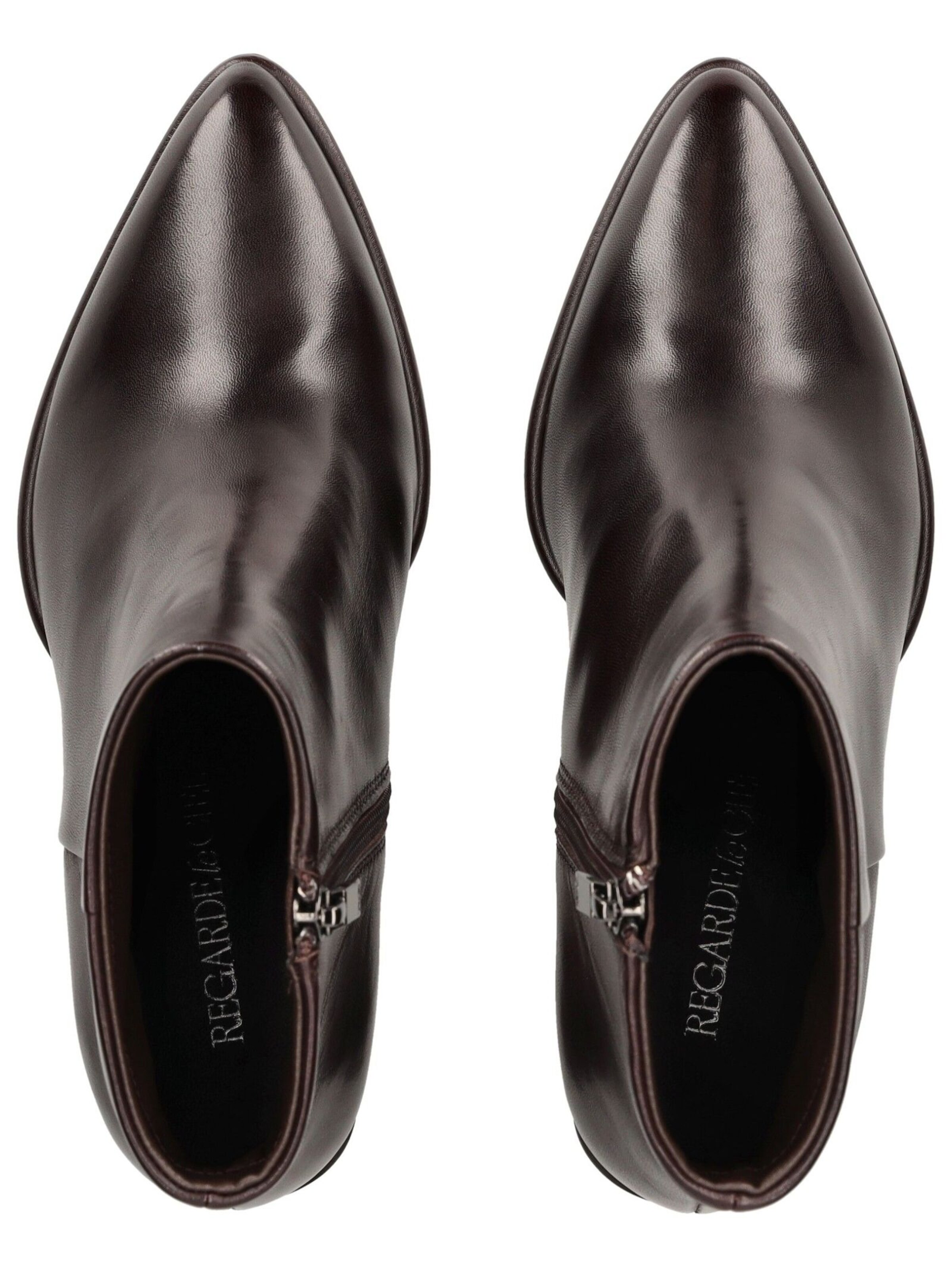 Regarde le Ciel Ankle Boots in Brown