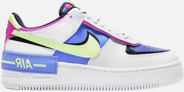 Baskets basses 'Air Force 1 Shadow' NIKE en jaune : devant