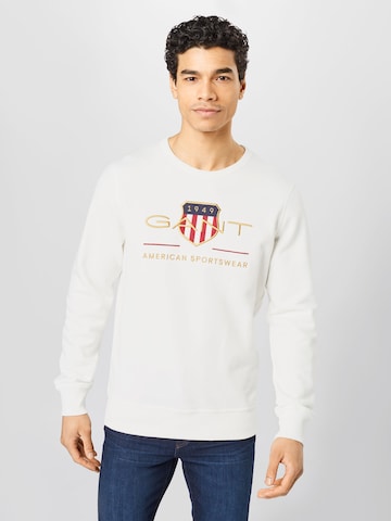 GANT Sweatshirt 'Archive Shield' in White: front