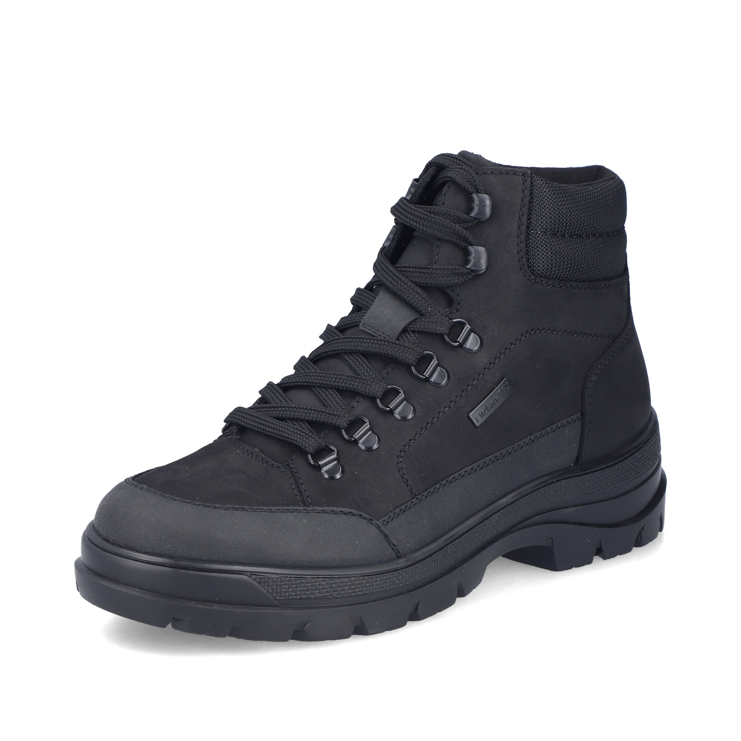 Baskets hautes ' F5411 ' Rieker en noir : devant