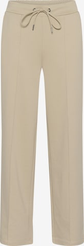 Kaffe Loosefit Παντελόνι 'Jenny' σε μπεζ: μπροστά
