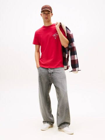 Tommy Jeans Shirt 'CITY' in Red