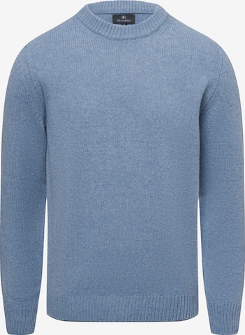 Pull-over Nils Sundström en bleu : devant