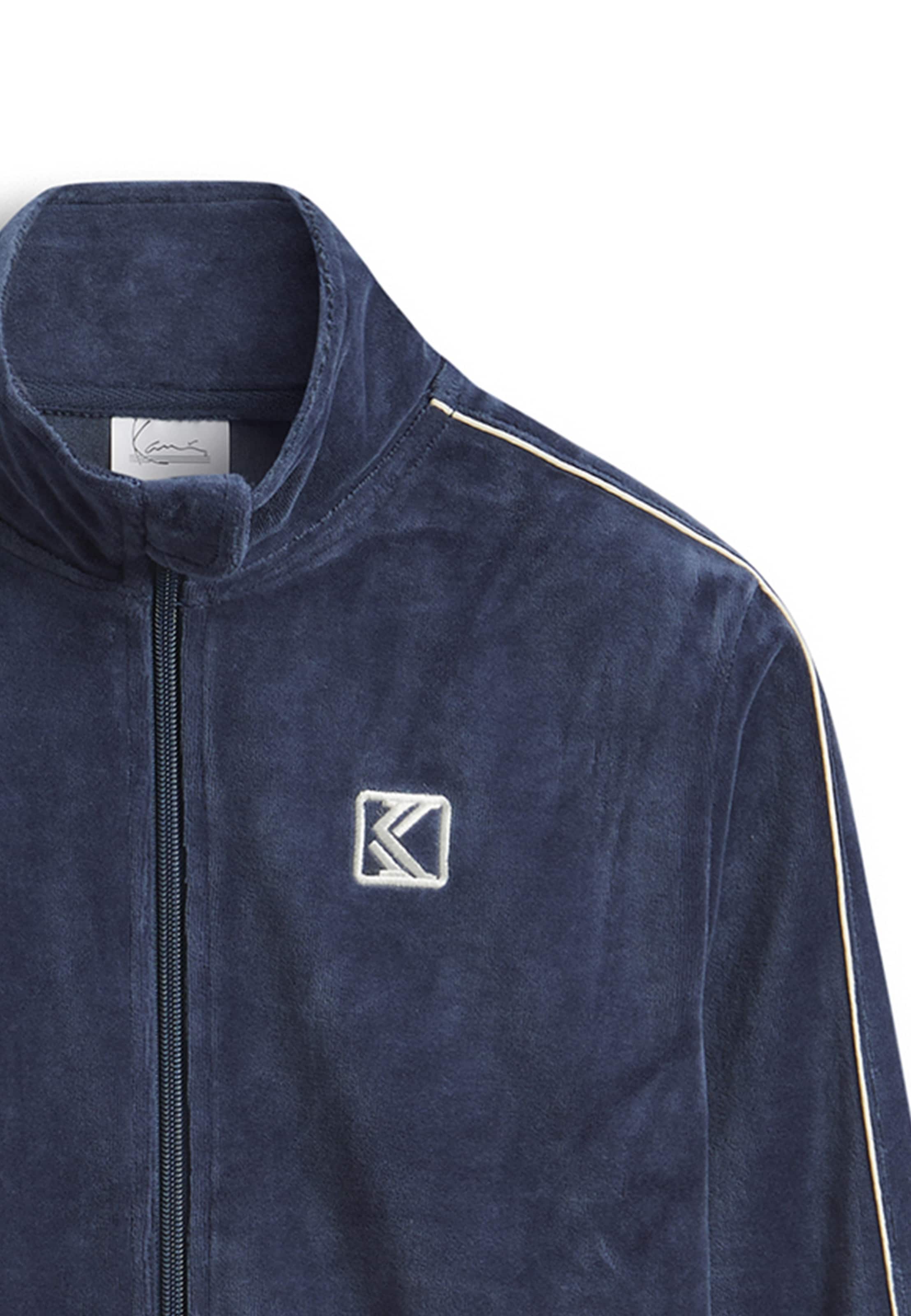Karl Kani Tussenjas in Blauw: voorkant