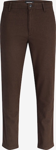 JACK & JONES - Slimfit Pantalón chino 'Hose ' en marrón: frente