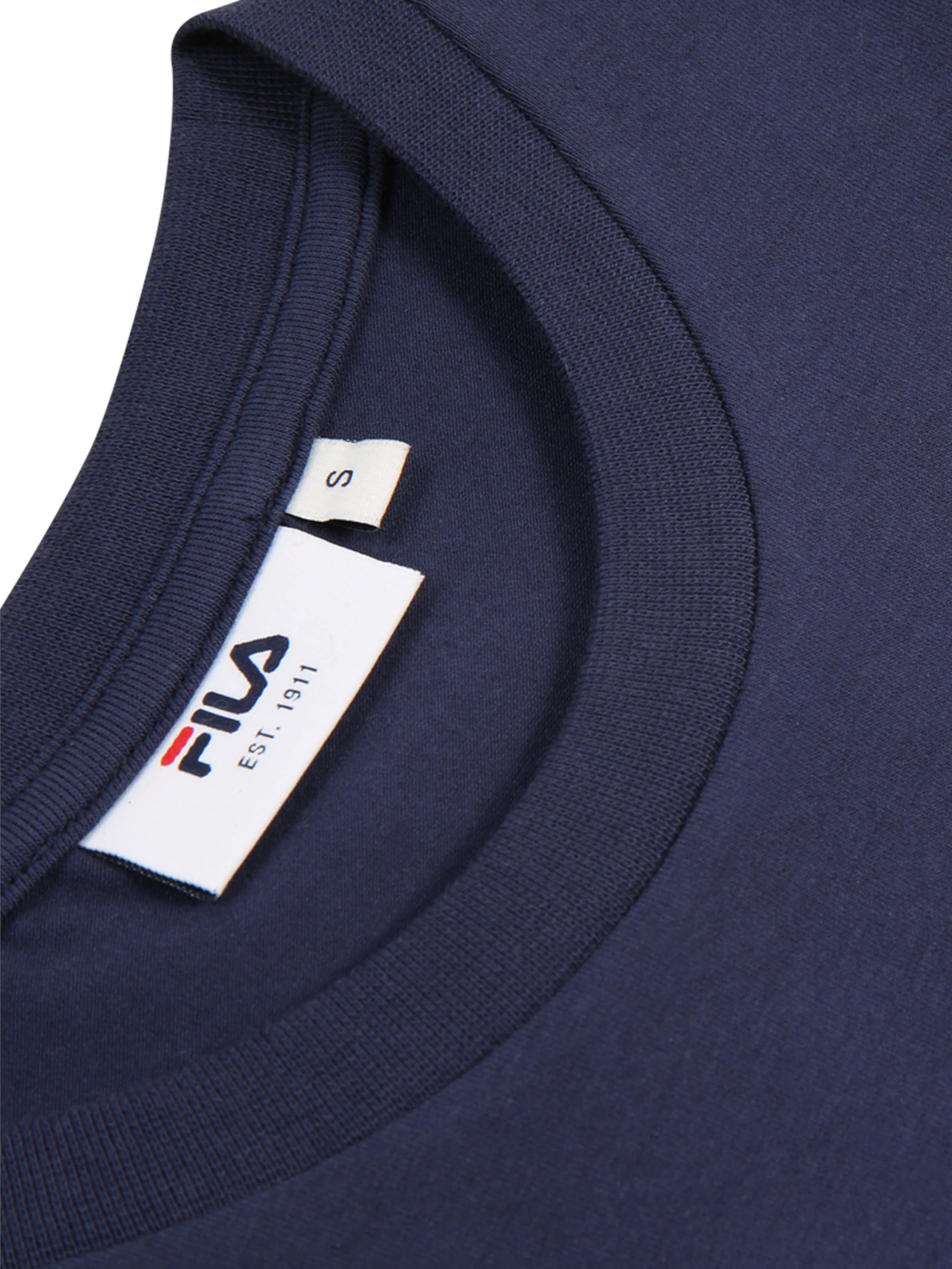 FILA Tričko 'Trivero' - Modrá