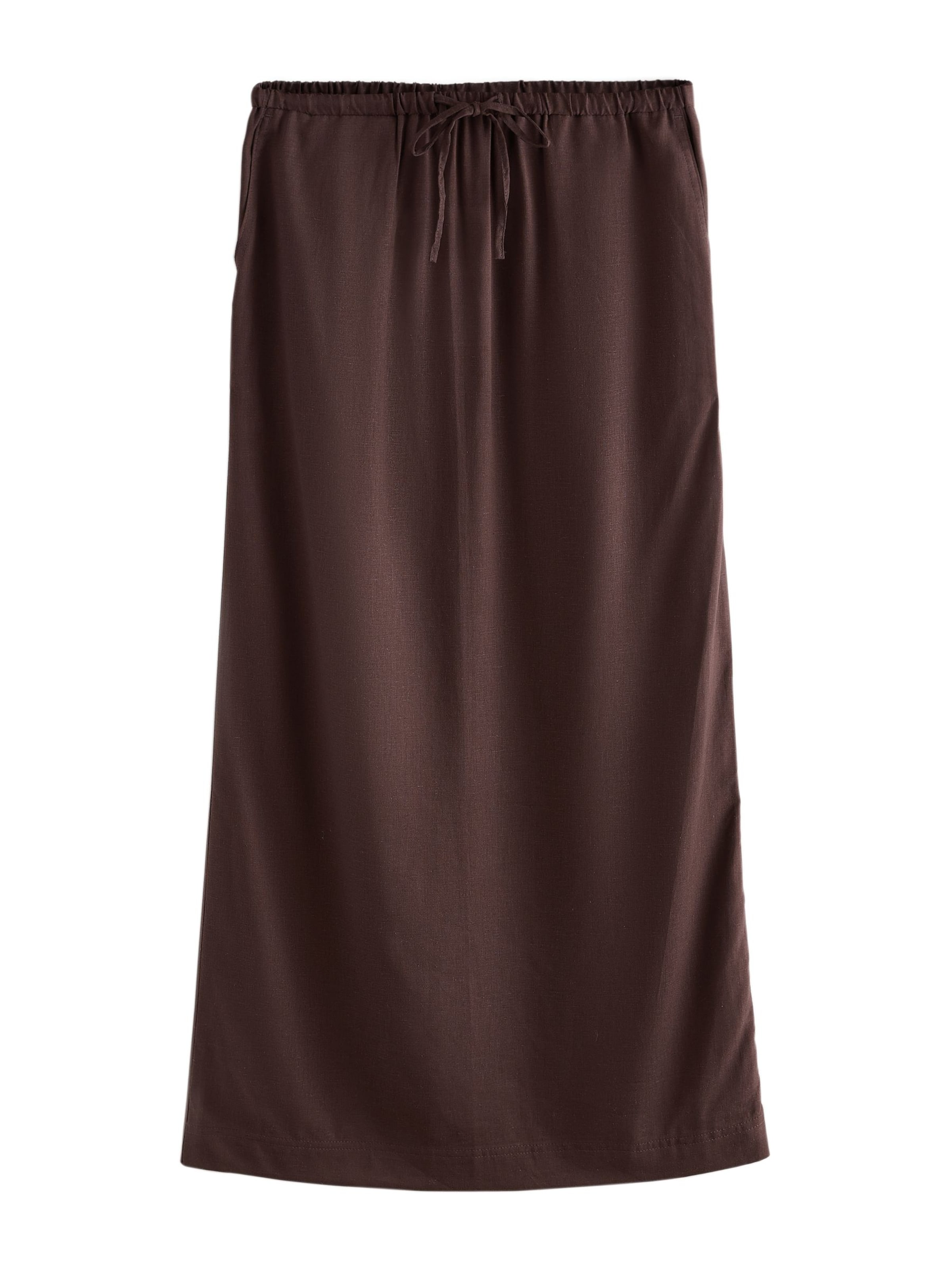 Next Skirt in Brown: front